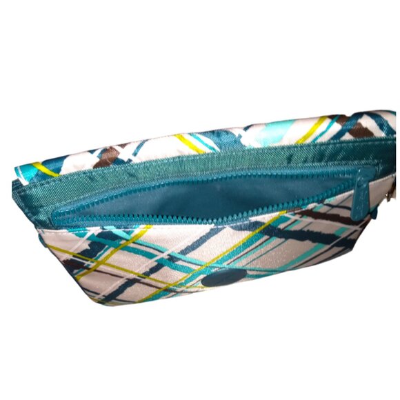 Thirty One Perfect Pet Wristlet RETIRED Sea Plaid Portable Pet Bowl NWOT - Picture 4 of 4